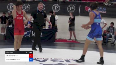 68 kg Cons 4 - Mihai Necula, Level Up Wrestling Center vs Deacon Dressler, Maurer Coughlin Wrestling Club