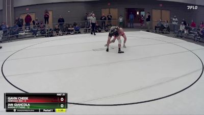 123 lbs Round 1 (8 Team) - Ian Giancola, Kansas Pythons vs Gavin Cheek, Nebraska Red