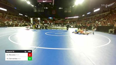 215 lbs Round Of 16 - Diego Morales, Palm Desert vs Angel Cervantes, Highland (CS)