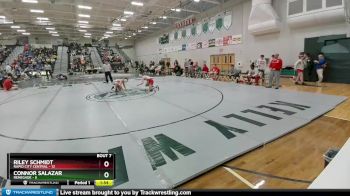 120 lbs Round 2 (8 Team) - Connor Salazar, Renegade vs Riley Schmidt, Rapid City Central