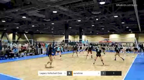 Legacy Volleyball Club 17 vs sunshine - 2022 JVA West Coast Cup presented by Nike