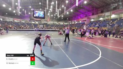 80 lbs Consi Of 16 #2 - Easton Coats, Bear Cave vs Dublin Scholz, Bennett Wrestling Club