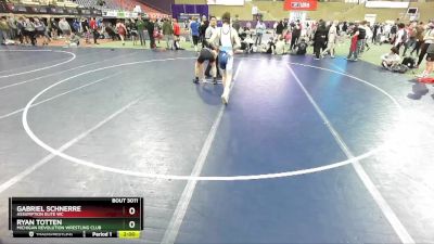 113 lbs Champ. Round 1 - Gabriel Schnerre, Assumption Elite WC vs Ryan Totten, Michigan Revolution Wrestling Club