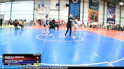 104 lbs Rd# 6- 3:15pm Friday - Brynlyn Sullivan, Oklahoma Outlaws vs Angelica Serratos, Cali Pink