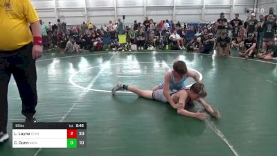 95 lbs Pools - Lucas Layne, Team Gotcha vs Cael Dunn, Backbone Wrestling Club