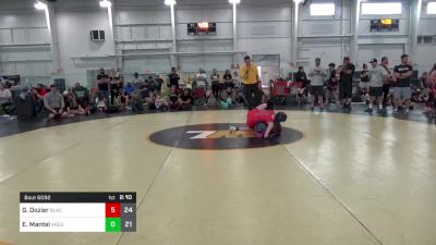 100 lbs Pools - Gabriel Dozier, Black Iron Society vs Emma Mantei, Ares W.C. (MI)