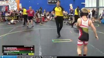 70 lbs Quarterfinals (8 Team) - Preston Hughes, Backyard Brawlers vs Michael Dudak, Stallers Elite