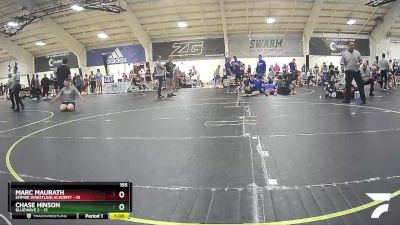 155 lbs Round 3 (6 Team) - Marc Maurath, Empire Wrestling Academy vs Chase Hinson, BlueWave 2