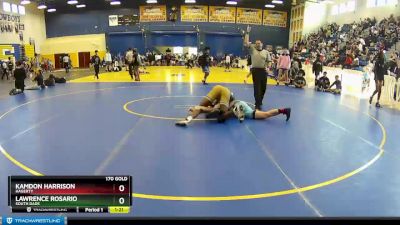 170 Gold Round 2 - Kamdon Harrison, Hagerty vs Lawrence Rosario, South Dade