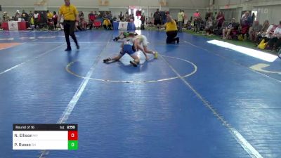 S-80 Mats 1-4 4:15pm lbs Round Of 16 - Nick Ellison, WV vs Phoenix Russo, OH