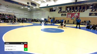 135 lbs Round Of 32 - Skyler Hickman, Canyon View (AZ) vs Gavin Bauder, Clovis North