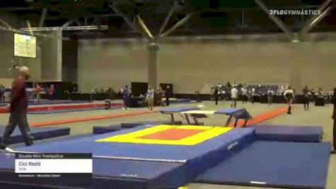 Cici Redd - Double Mini Trampoline, NSB - 2021 USA Gymnastics Championships
