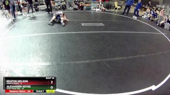 100 lbs Finals (8 Team) - Keaton Nelson, Kansas Cobra vs Alexander Keyes, Team Texas Red