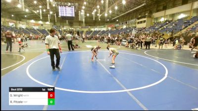 70 lbs Semifinal - Gavin Wright, Natrona Colts vs Ryan Pitzele, Top Notch WC