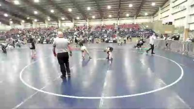 105 lbs 2nd Place Match - Hendrix Edstrom, Upper Valley Aces Wresstling vs Nash Johnston, Sons Of Atlas