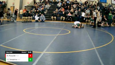 80 lbs Quarterfinal - Colt Tompkins, Mogadore vs Riley Pylypiak, Highland Black