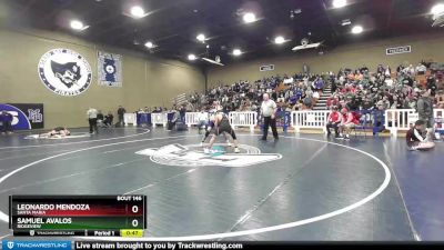 132 lbs Cons. Round 2 - Samuel Avalos, Ridgeview vs Leonardo Mendoza, Santa Maria