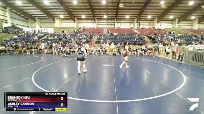 130 lbs Placement (4 Team) - KENNEDY HSU, Nevada 1 vs Ashley Cannon, Utah 1