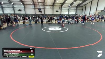 100 lbs Round 3 - Hunter Anderson, East Idaho Elite Wrestling Club vs William Jakeway, Sons Of Thunder Wrestling