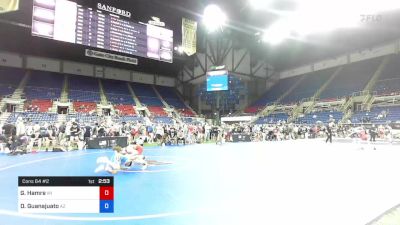 138 lbs Cons 64 #2 - Gunnar Hamre, Wisconsin vs Derek Guanajuato, Arizona