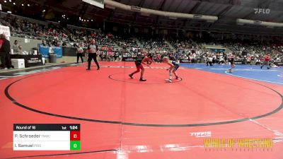 73 lbs Round Of 16 - Payton Schroeder, Top Notch Wrestling Club vs Iyla Samuel, Pride WC