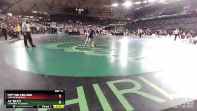 3A 113 lbs Cons. Round 3 - Payton Eklund, Auburn Riverside vs AP Tran, Edmonds-Woodway