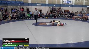 78 lbs Round 1 (4 Team) - Michael Castillo, Perry Meridian vs Noah Goelz, Avon