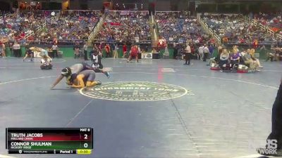 4A 220 lbs Cons. Round 1 - Connor Shulman, Hickory Ridge vs Truth Jacobs, Mallard Creek