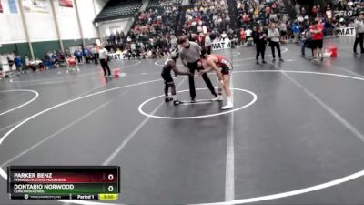 149 lbs Champ. Round 1 - Dontario Norwood, Concordia (Neb.) vs Parker Benz, Minnesota State Moorhead