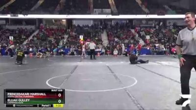 120 lbs Semifinal - PrinceDakari Marshall, South Central Punishers vs Elijah Gulley, Lawrence Elite