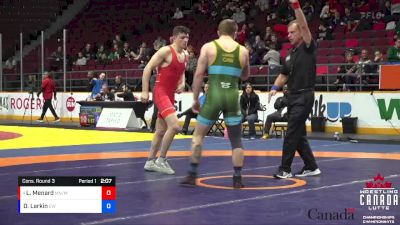 70kg Cons. Round 3 - Liam Menard, Montreal NTC / Montreal WC vs Devan Larkin, Edmonton WC