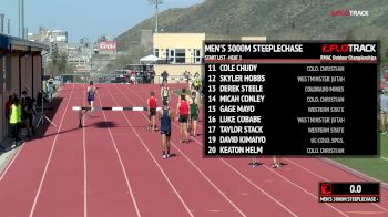 Men’s 3k Steeplechase, Final