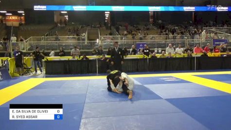 REZA SYED ASSAR vs EWERTON DA SILVA DE OLIVEIRA 2024 Pan Jiu Jitsu IBJJF Championship