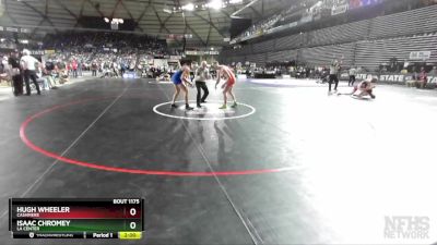 1A 152 lbs Quarterfinal - Hugh Wheeler, Cashmere vs Isaac Chromey, La Center