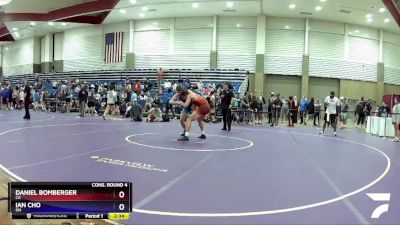 160 lbs Cons. Round 4 - Daniel Bomberger, CA vs Ian Cho, OH