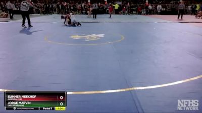 D2-106 lbs Champ. Round 1 - Jorge Marvin, Lake Fenton HS vs Sumner Meekhof, Allendale HS