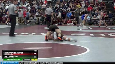 152 lbs Round 2 - William Clark, Waterloo East vs Christopher Meyer, Independence