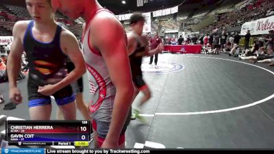 145 lbs Placement Matches (16 Team) - Sonny Lora, KCWA vs Kash Hendrick, SAWA