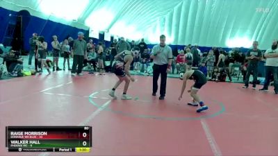 80 lbs Round 5 (8 Team) - Raige Morrison, Donahue WA Blue vs Walker Hall, Phoenix WC