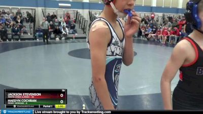 78 lbs Semis (4 Team) - Michael Castillo, Perry Meridian vs Esdon Morphet, Indian Creek (large)