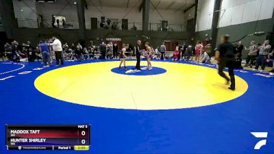 88 lbs Round 4 - Maddox Taft, WA vs Hunter Shirley, WA