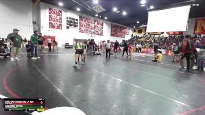 190 lbs Cons. Round 5 - Eduardo Reyes, Long Beach Poly vs Eric Castaneda De La Torre, Adelanto