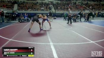 D4-215 lbs Cons. Round 2 - Brock Haws, Pima vs Aaron Navarro, Arizona Lutheran HS