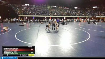 93 lbs Round 4 - Breckin White, Moen Wrestling Academy vs Camden Weaver, Moen Wrestling Academy