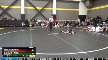 58 lbs Round 3 (4 Team) - Caroline Moyer, MN Storm 2 vs Ellie Schmadeke, FEWTeamIA Coral