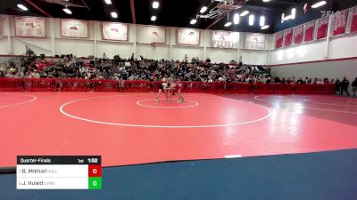 113 lbs Quarterfinal - Bavly Mikhail, Holliston vs Jakob Hulett, Lynnfield/N.Reading