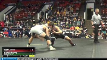 190 lbs Finals (8 Team) - Casey Engle, Lowell HS vs Easton Phipps, Goodrich HS