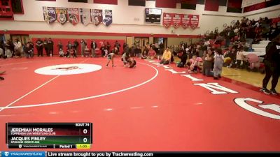 49 lbs 1st Place Match - Jacques Finley, Spokane Wrestling vs Jeremiah Morales, Toppenish USA Wrestling Club