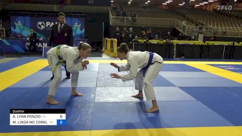 AMBER LYNN PONZIO vs MEAGAN LINDA MC CORKLE 2024 Pan Jiu Jitsu IBJJF Championship