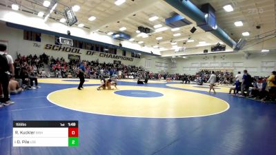 155 lbs Round Of 64 - Ryan Kuckler, Bishop Gorman (NV) vs Dillon Pile, Los Gatos